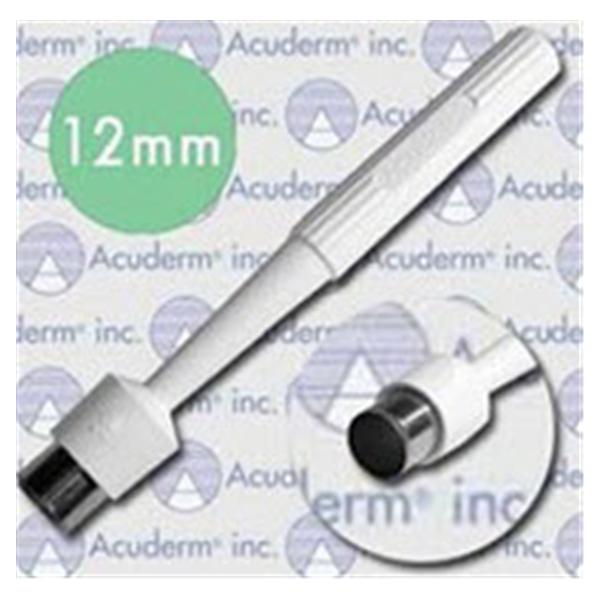 Biopsy Punch Dermal Acu-Punch 12mm Ribbed Hollow Handle SS Bld Disp Strl 25/Bx